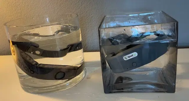 SpotOn and Halo water test